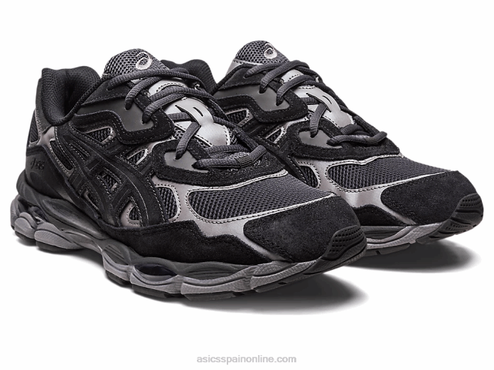 gel-nyc Asics 4L6852 gris grafito/negro