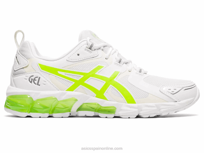 gel-quantum 180 Asics 4L684036 blanco/verde peligro