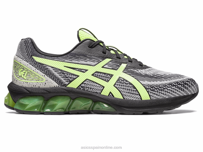 gel-quantum 180 vii Asics 4L68126 negro/verde lima