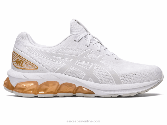 gel-quantum 180 vii Asics 4L682615 blanco/champán