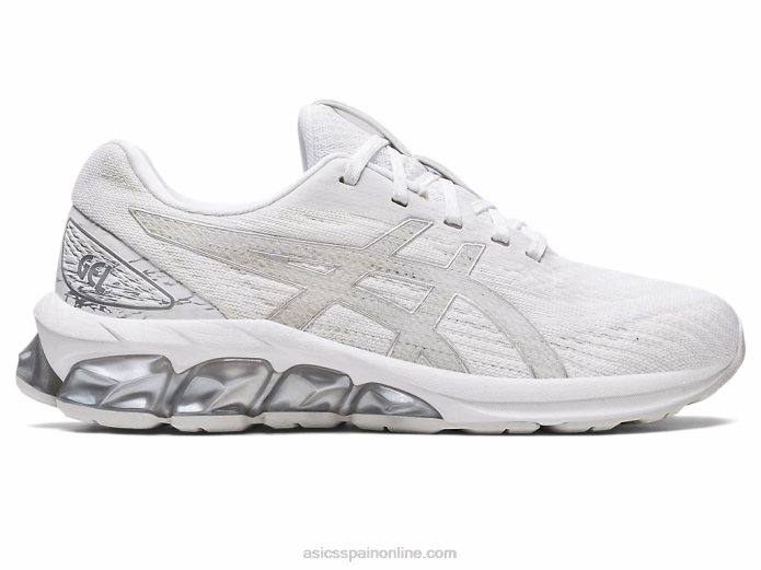 gel-quantum 180 vii Asics 4L682921 blanco/plata pura