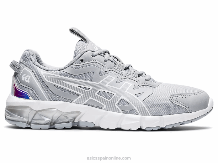 gel-quantum 90 Asics 4L683323 gris piedmont/blanco