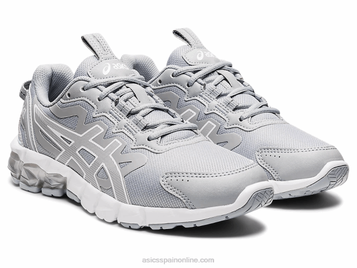 gel-quantum 90 Asics 4L683323 gris piedmont/blanco