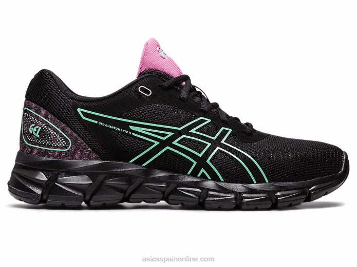 gel-quantum lyte ii Asics 4L682340 negro/verde hielo