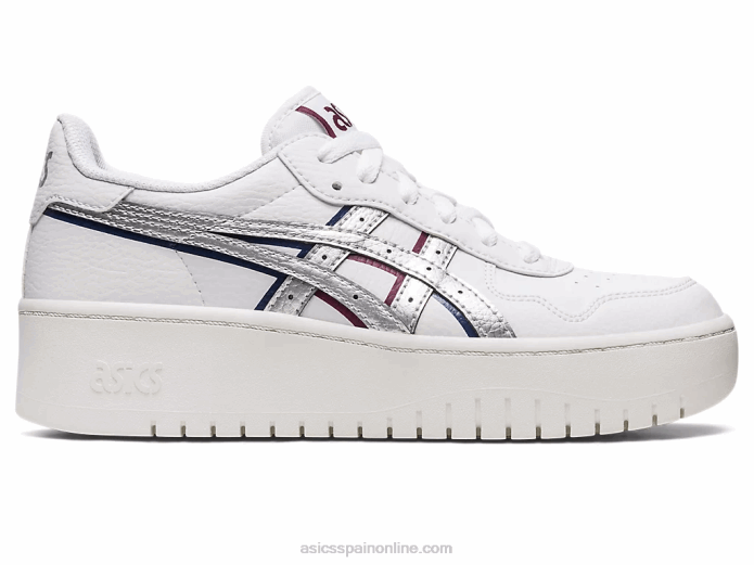 japón s pf Asics 4L682225 blanco/plata pura