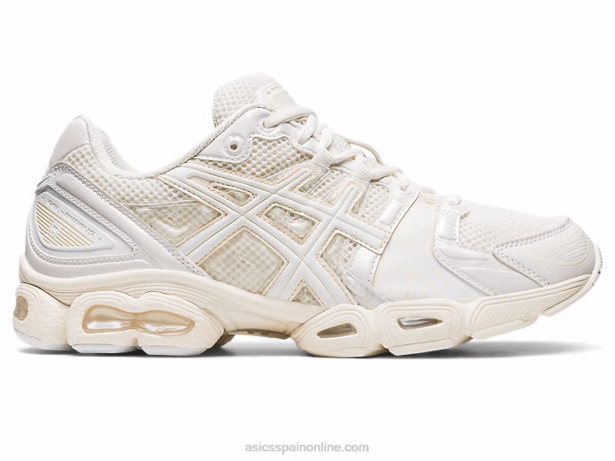 jessica gonsalves gel-nimbus 9 Asics 4L68696 blanco crema