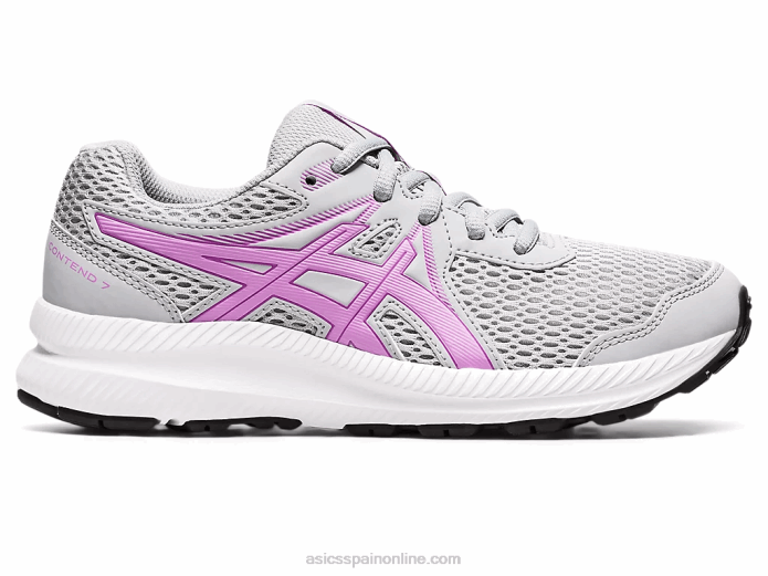 competir 7 grado escuela Asics 4L684536 gris piedmont/brillo lavanda