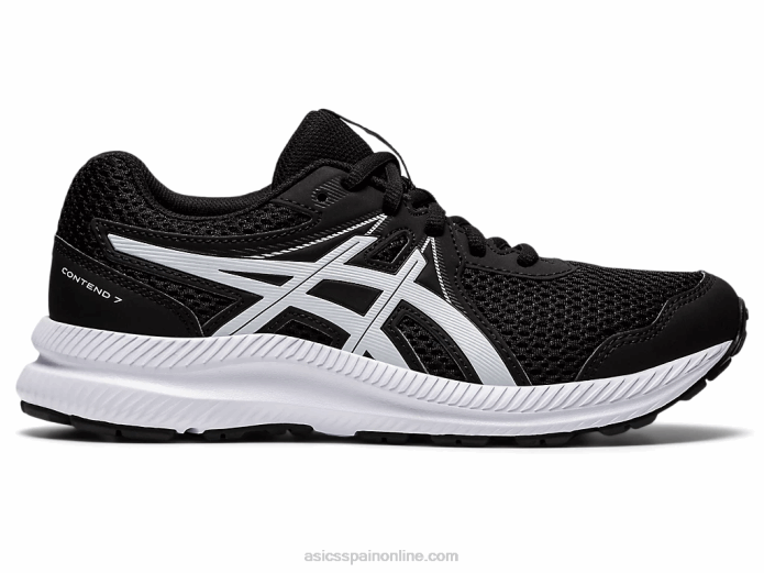 competir 7 grado escuela Asics 4L684542 blanco negro