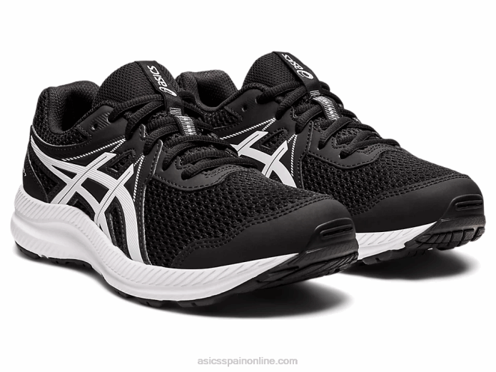 competir 7 grado escuela Asics 4L684542 blanco negro