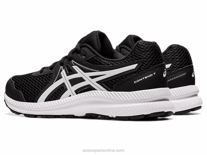 competir 7 grado escuela Asics 4L684542 blanco negro