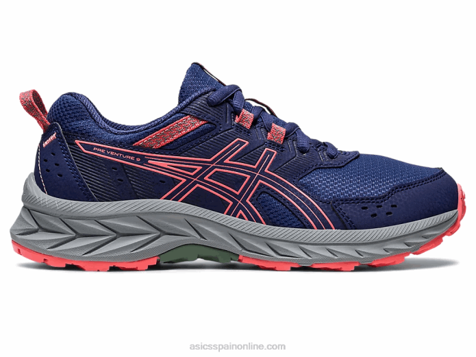 escuela gel-venture 9 grado Asics 4L684220 azul índigo/papaya