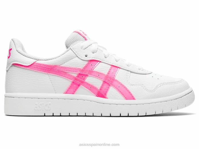 escuela primaria de japon Asics 4L684552 blanco/rosa fuerte