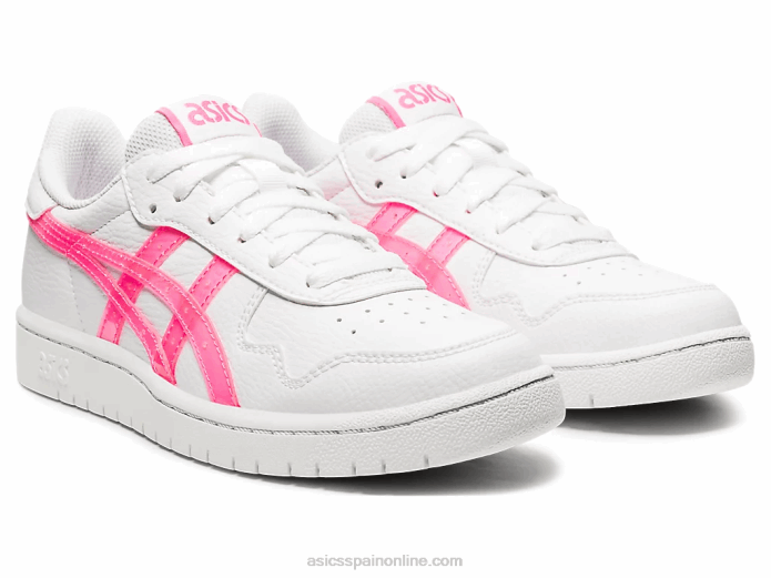 escuela primaria de japon Asics 4L684552 blanco/rosa fuerte