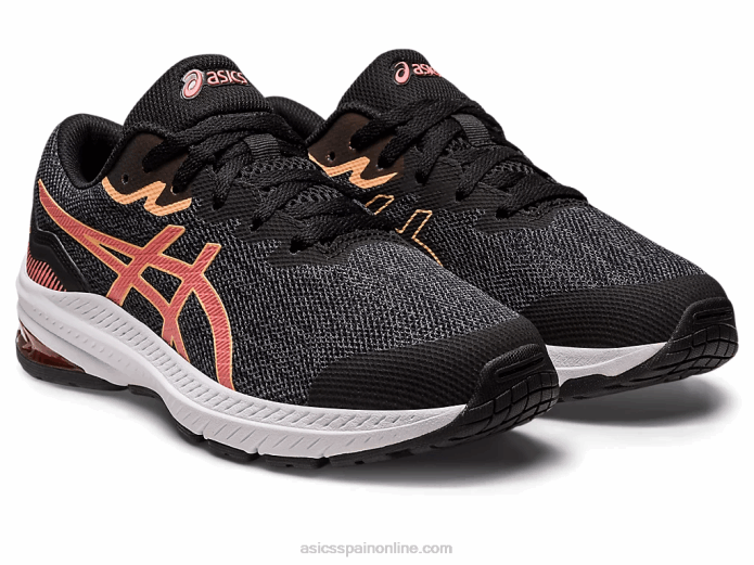 escuela primaria gt-1000 11 Asics 4L684292 negro/papaya