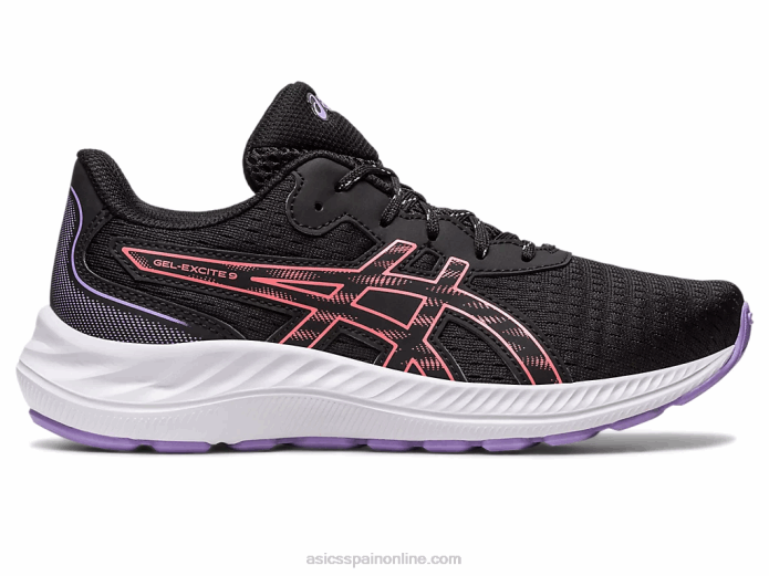 gel-excite 9 grado escuela Asics 4L684302 negro/papaya