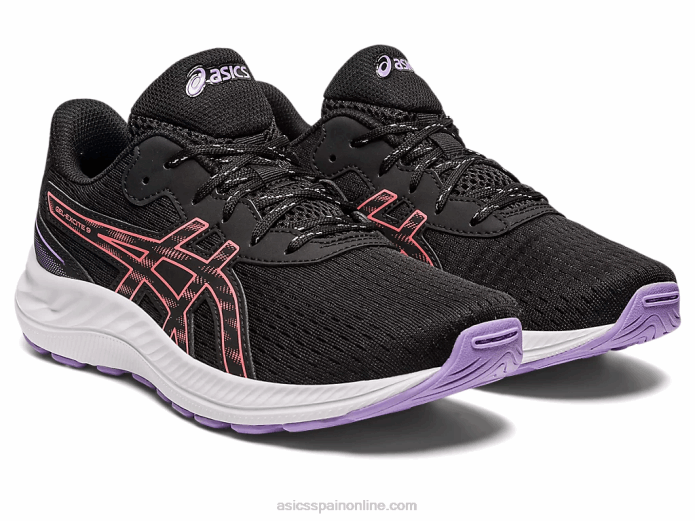 gel-excite 9 grado escuela Asics 4L684302 negro/papaya