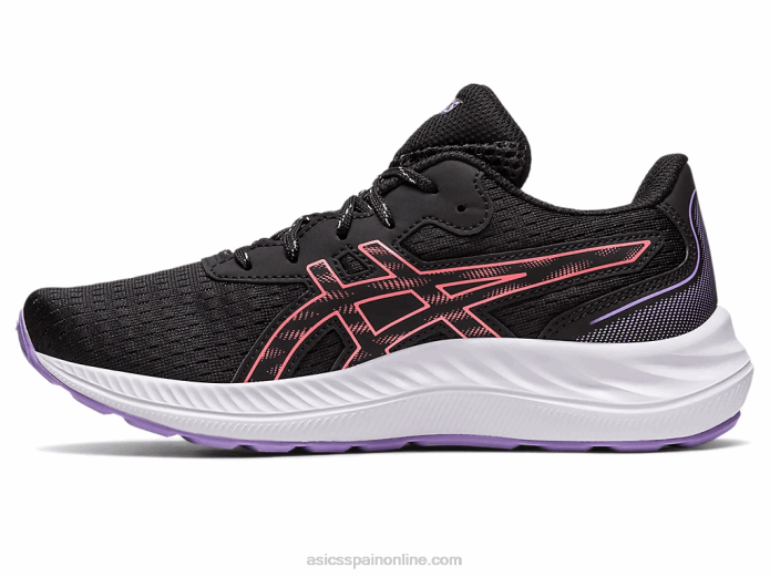 gel-excite 9 grado escuela Asics 4L684302 negro/papaya