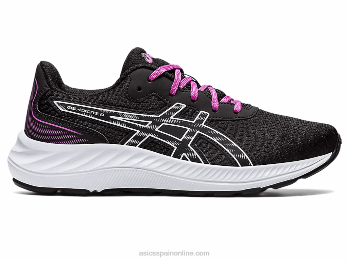 gel-excite 9 grado escuela Asics 4L684380 cielo negro/suave