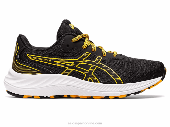 gel-excite 9 grado escuela Asics 4L684384 negro/ámbar