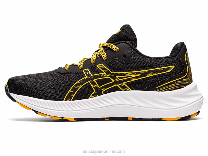 gel-excite 9 grado escuela Asics 4L684384 negro/ámbar