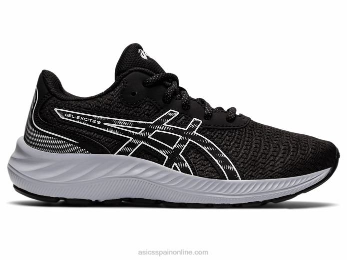 gel-excite 9 grado escuela Asics 4L684466 blanco negro