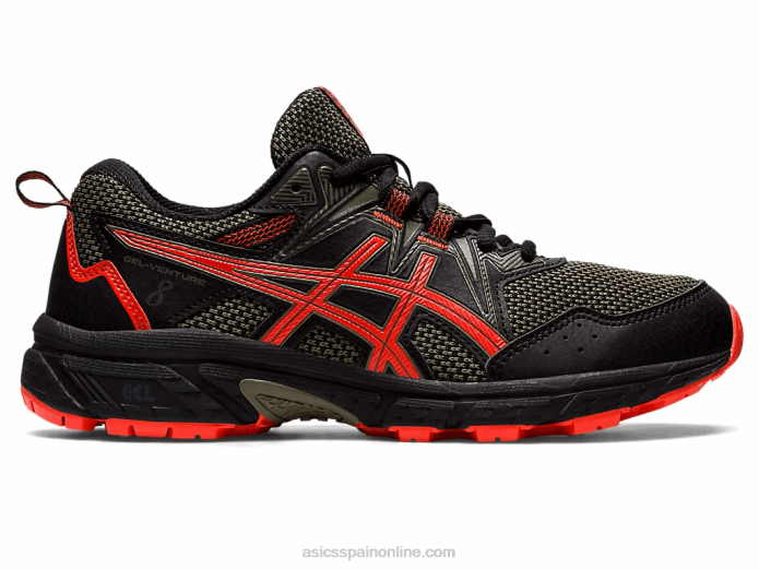 gel-ventura 8 escuela primaria Asics 4L684389 tomate negro/cherry