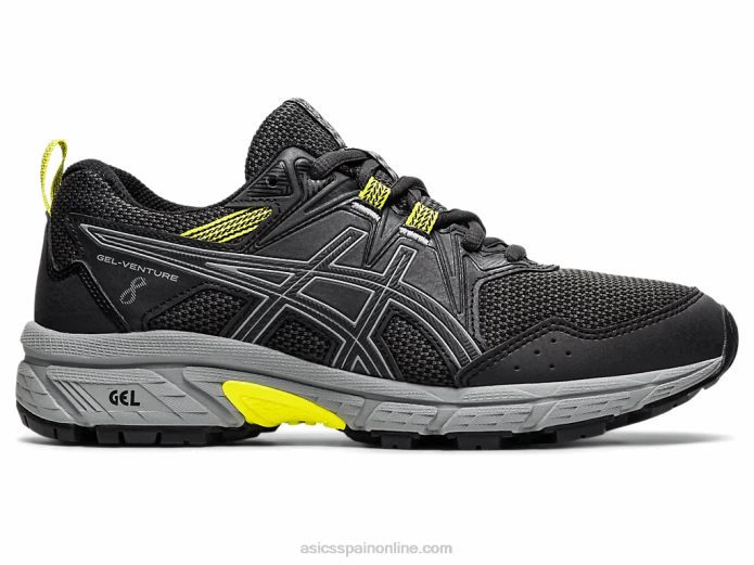 gel-ventura 8 escuela primaria Asics 4L684495 gris grafito