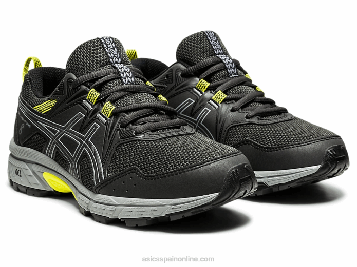 gel-ventura 8 escuela primaria Asics 4L684495 gris grafito