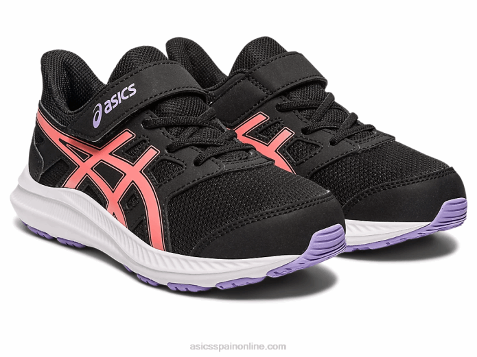 sacudida 4 preescolar Asics 4L684274 negro/papaya