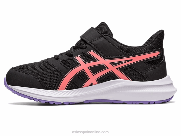 sacudida 4 preescolar Asics 4L684274 negro/papaya