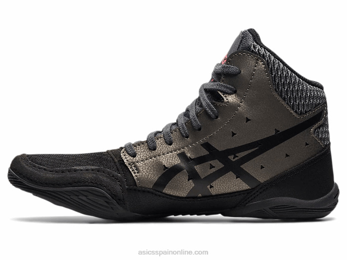 snapdown 3 escuela primaria Asics 4L684515 negro/bronce