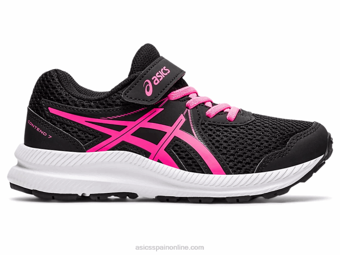 contend 7 preescolar Asics 4L684541 negro/rosa intenso