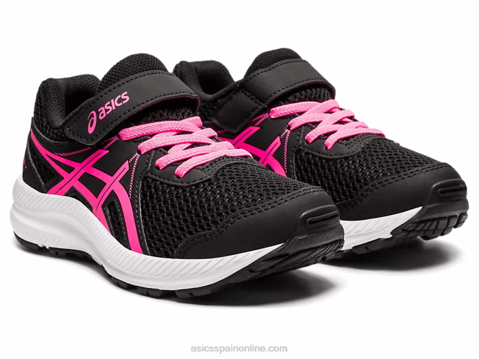 contend 7 preescolar Asics 4L684541 negro/rosa intenso