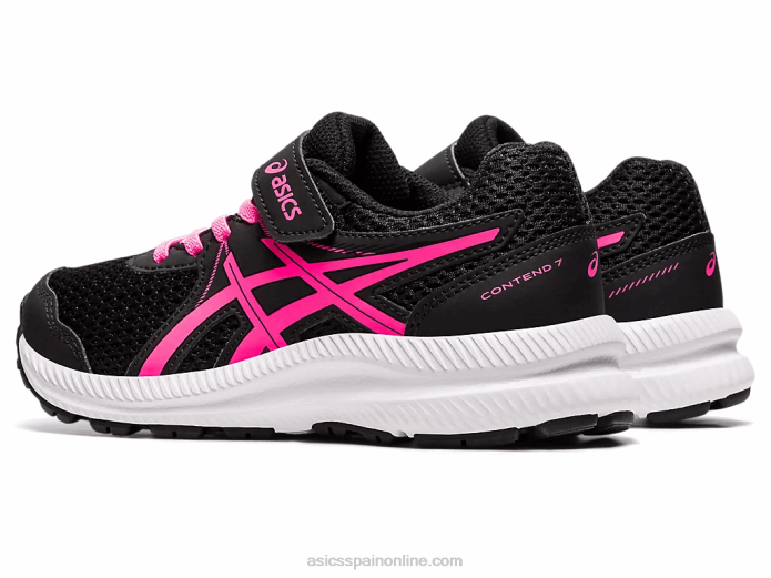 contend 7 preescolar Asics 4L684541 negro/rosa intenso