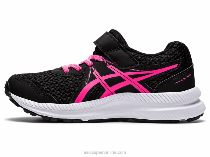 contend 7 preescolar Asics 4L684541 negro/rosa intenso