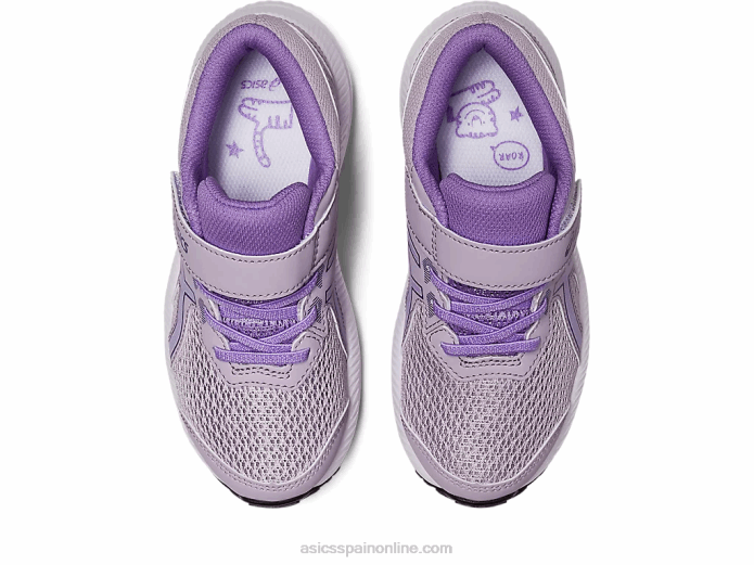 contend 8 preescolar Asics 4L684248 violeta oscuro/violeta digital