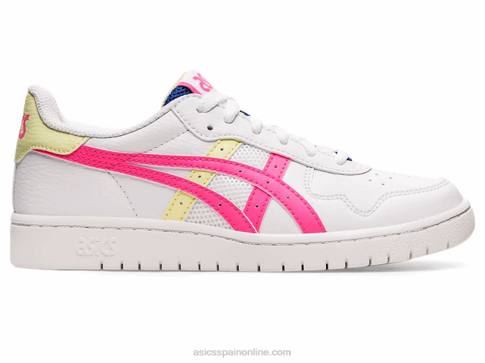 escuela primaria de japon Asics 4L684415 blanco/rosa fuerte