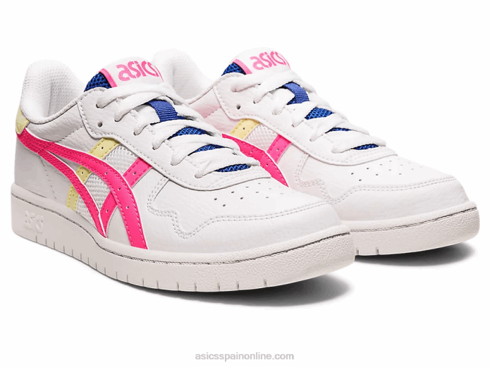 escuela primaria de japon Asics 4L684415 blanco/rosa fuerte