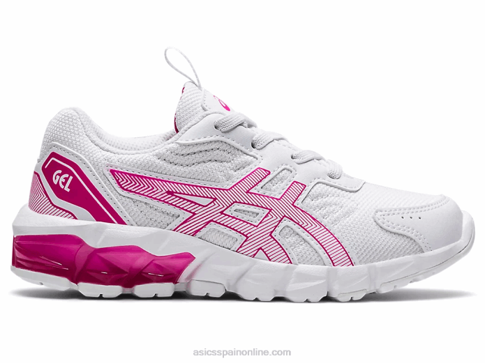 gel-quantum 90 3 preescolar Asics 4L684514 delirio blanco/rosa