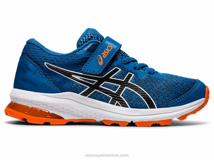 gt-1000 10 preescolar Asics 4L684538 azul renacido/negro