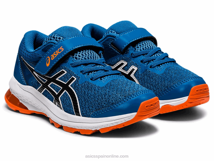 gt-1000 10 preescolar Asics 4L684538 azul renacido/negro