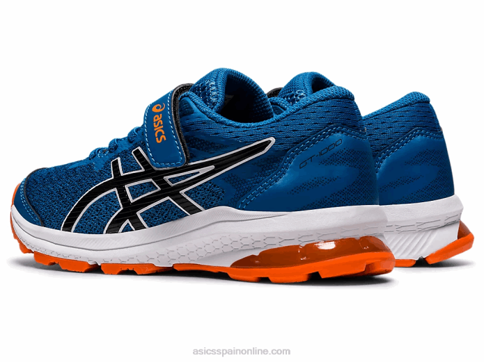 gt-1000 10 preescolar Asics 4L684538 azul renacido/negro