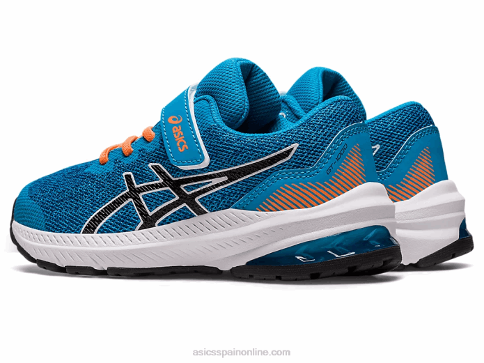 gt-1000 11 preescolar Asics 4L684320 isla azul/negro