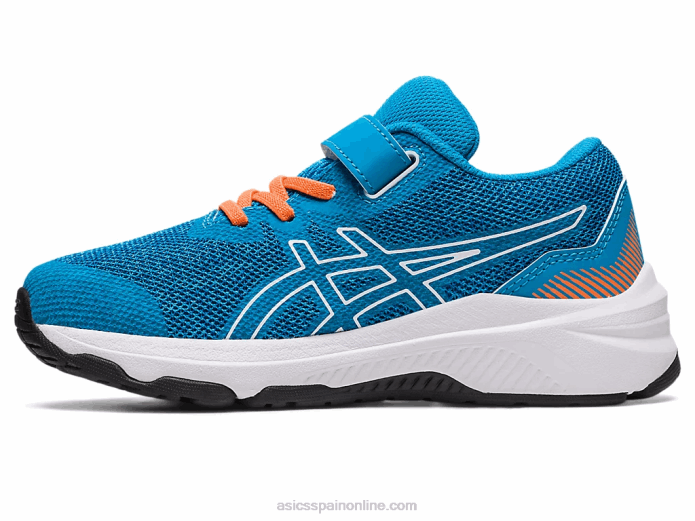 gt-1000 11 preescolar Asics 4L684320 isla azul/negro