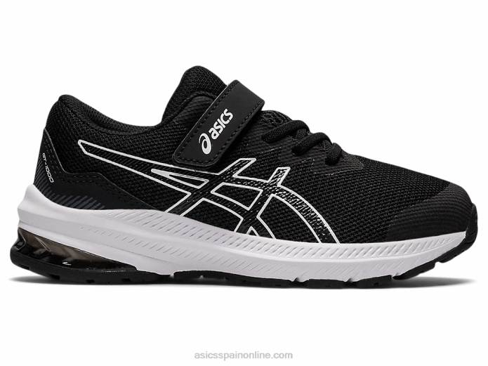 gt-1000 11 preescolar Asics 4L684401 blanco negro