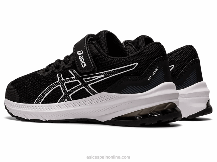 gt-1000 11 preescolar Asics 4L684401 blanco negro