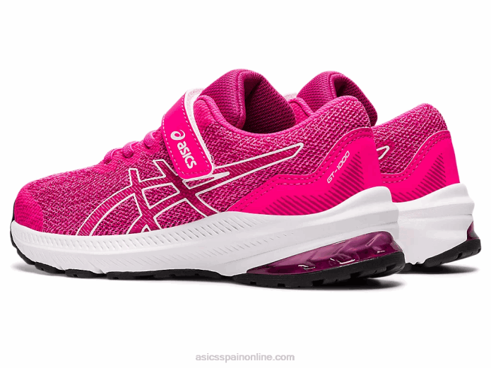 gt-1000 11 preescolar Asics 4L684452 rosa brillante/blanco