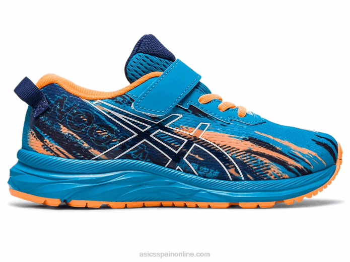 pre noosa tri 13 preescolar Asics 4L684263 isla azul/blanco