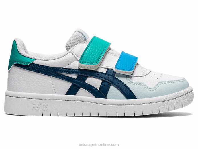 preescolar de japon Asics 4L684540 blanco/azul mako