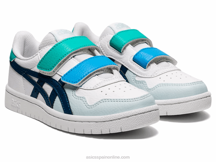 preescolar de japon Asics 4L684540 blanco/azul mako